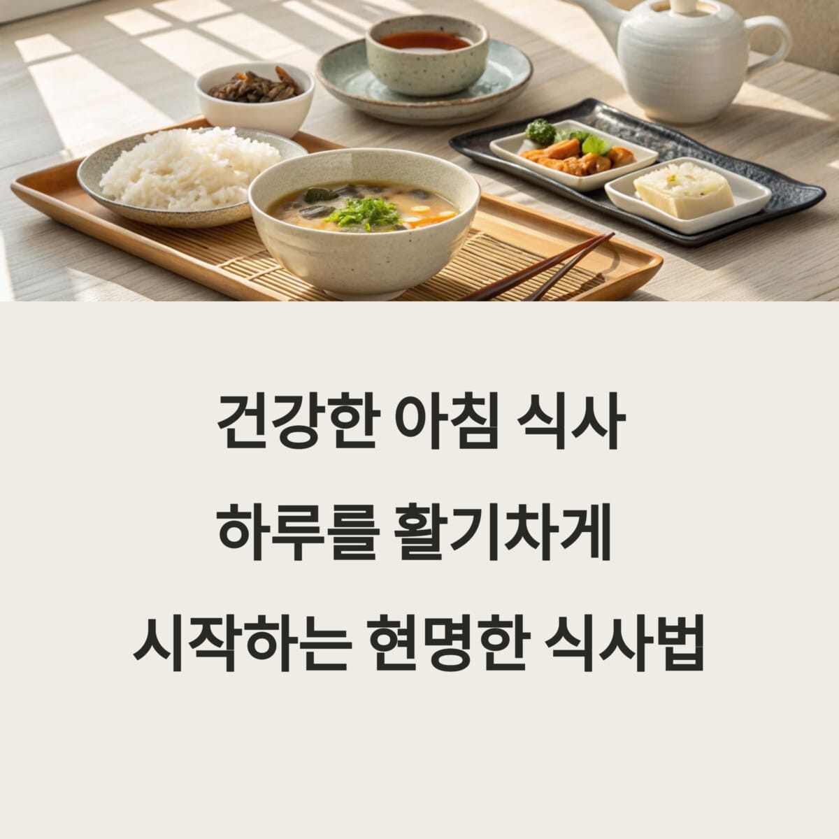 건강한 아침식사