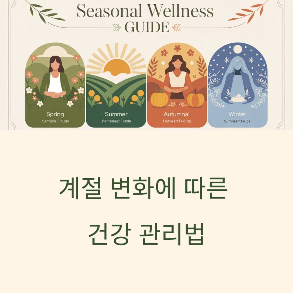 계절 변화에 따른 건강 관리법
