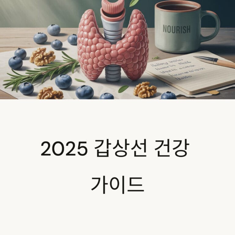 2025 갑상선 건강 가이드