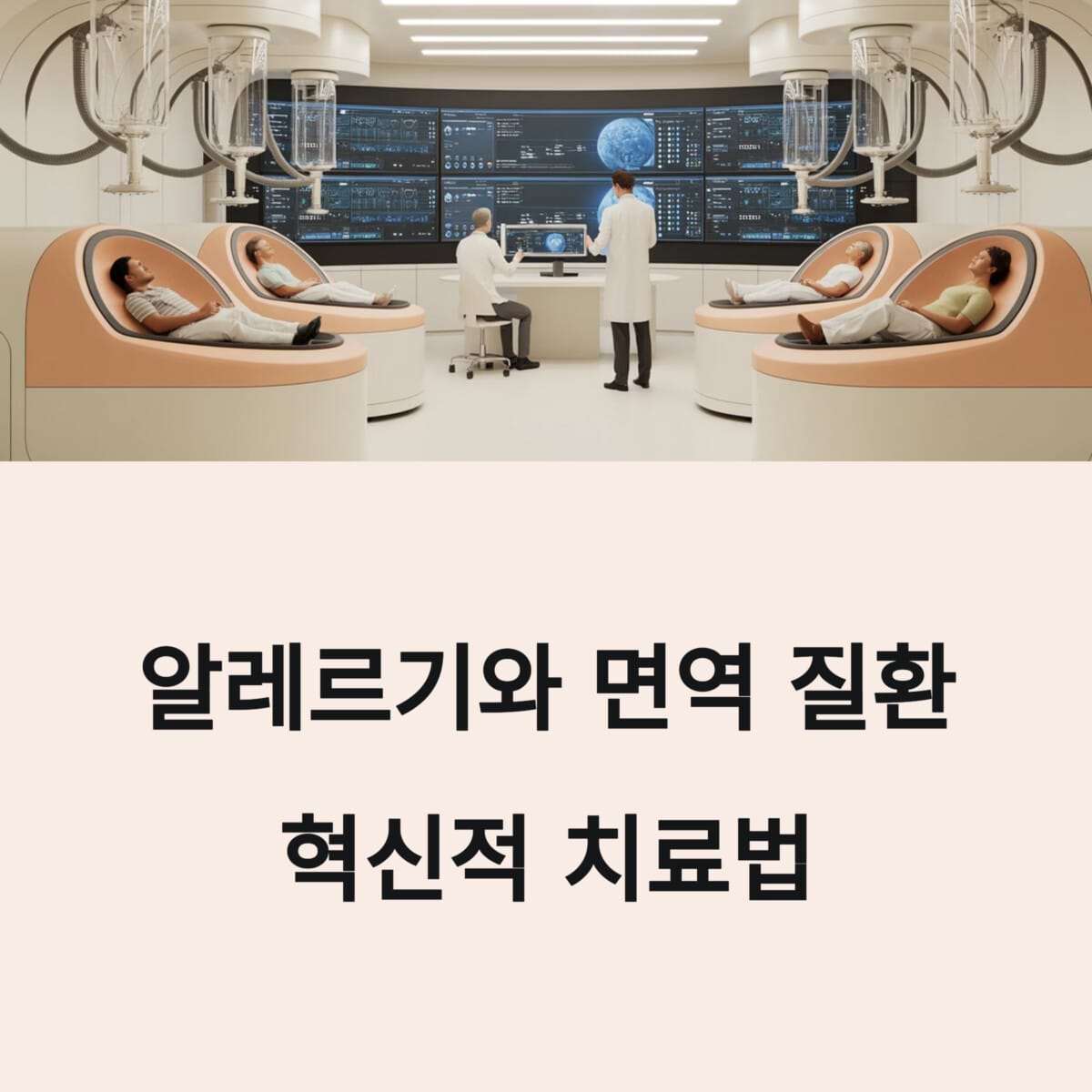 알레르기와 면역 질환의 혁신적 치료법