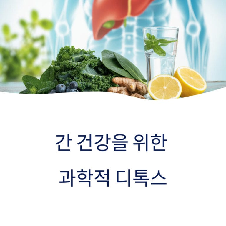 간 건강을 위한 과학적 디톡스