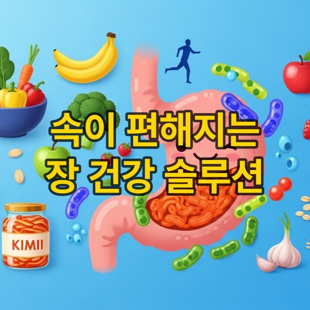 속이 편해지는 장 건강 솔루션