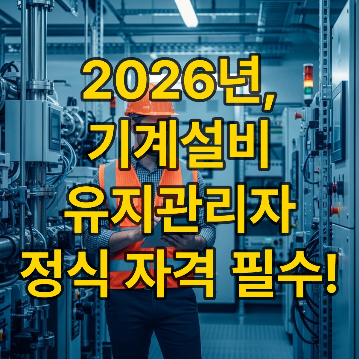 기계설비 유지관리자 선임 자격 기준