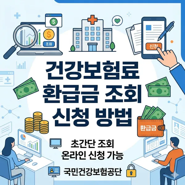 건강보험료 환급금 조회