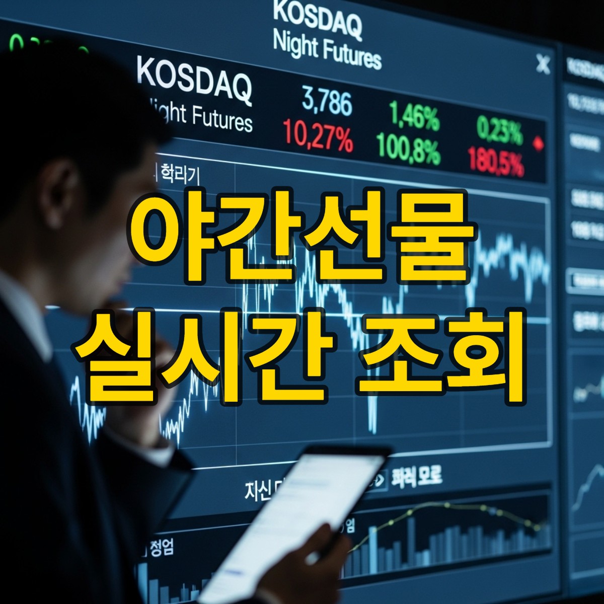 야간선물 실시간 조회