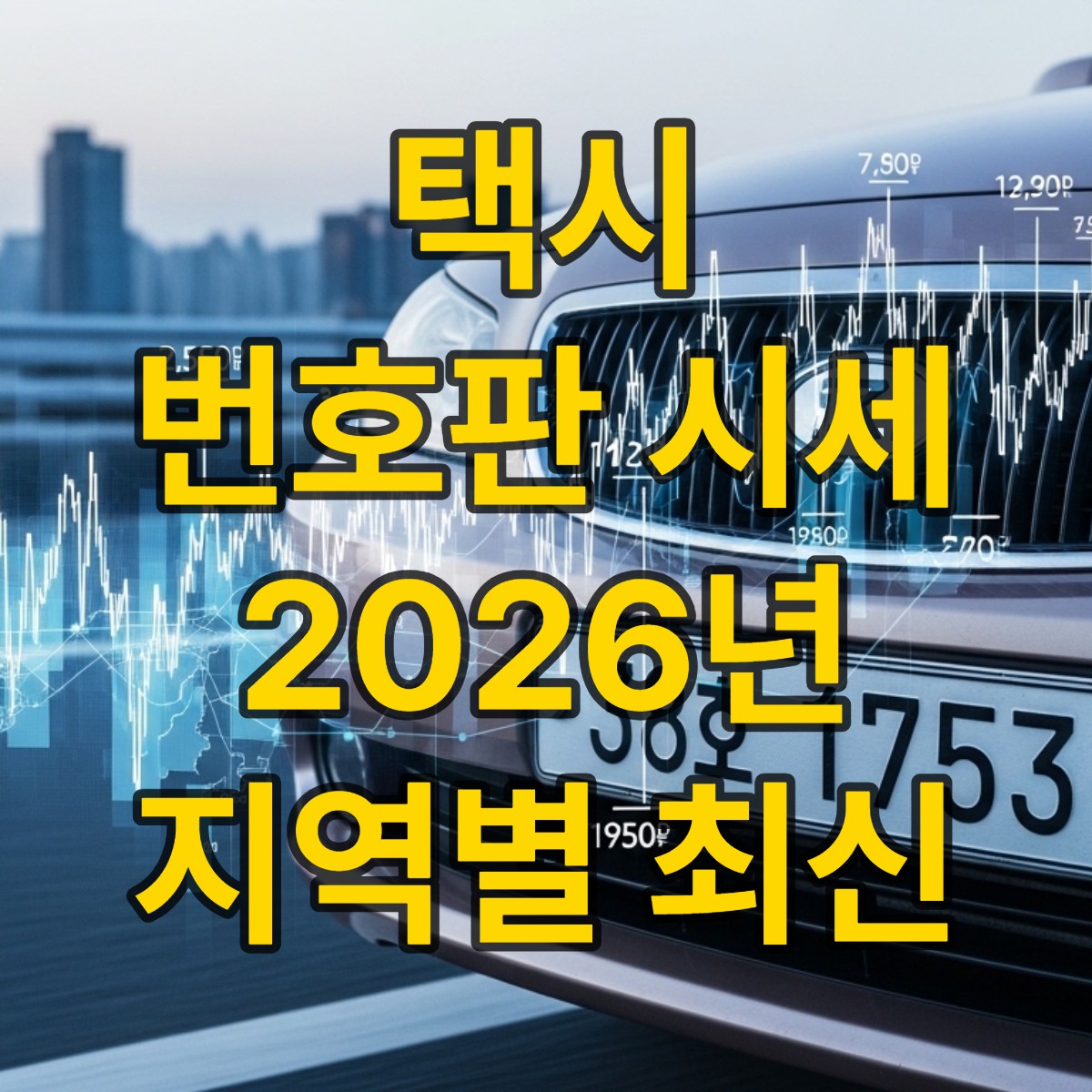 개인택시 번호판 시세