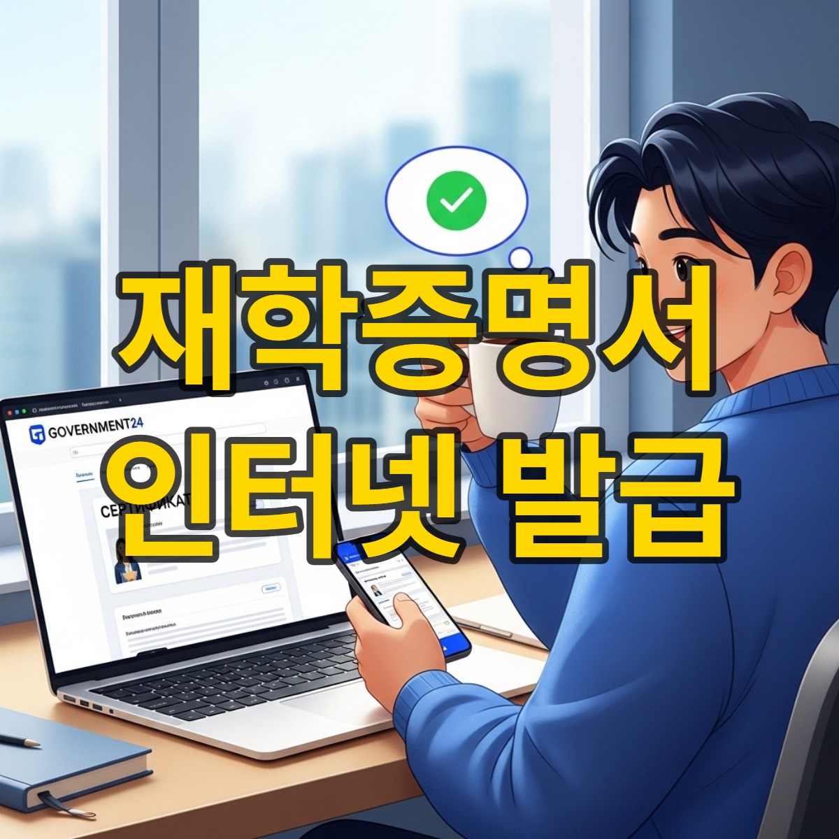 재학증명서 인터넷 발급