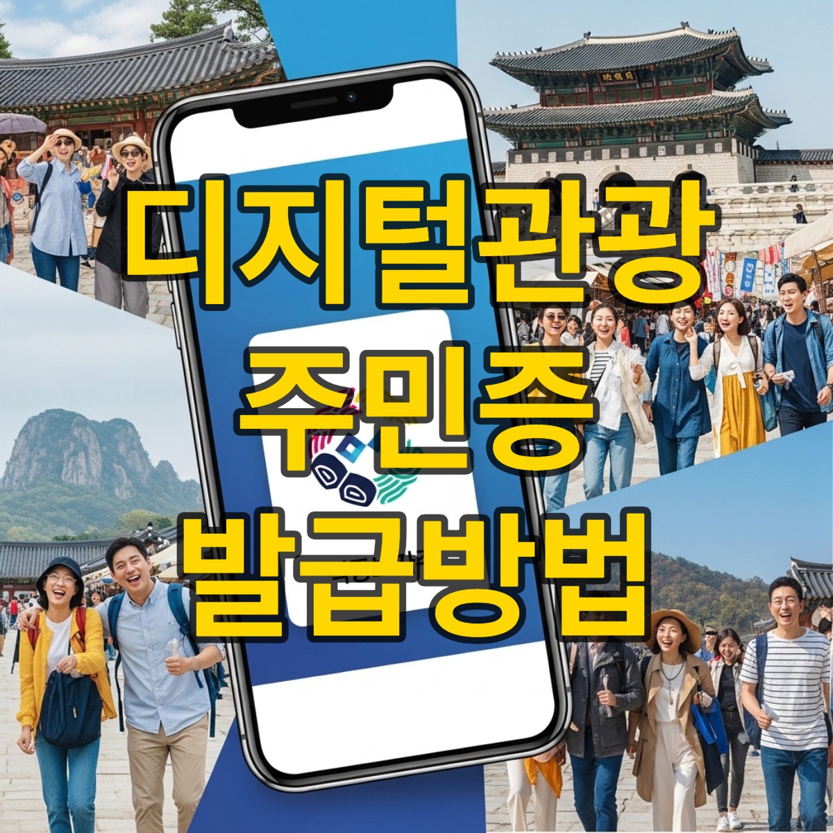 디지털관광주민증 발급방법