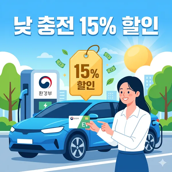 환경부 전기차 카드 15%할인