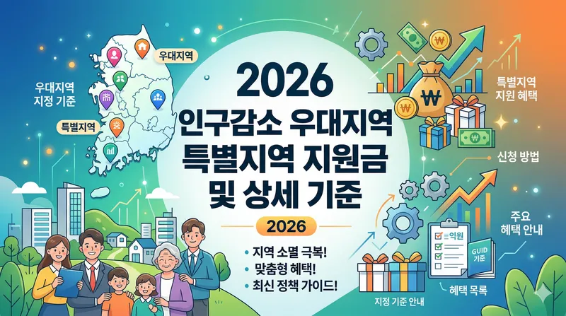 인구감소 우대지역 특별지역