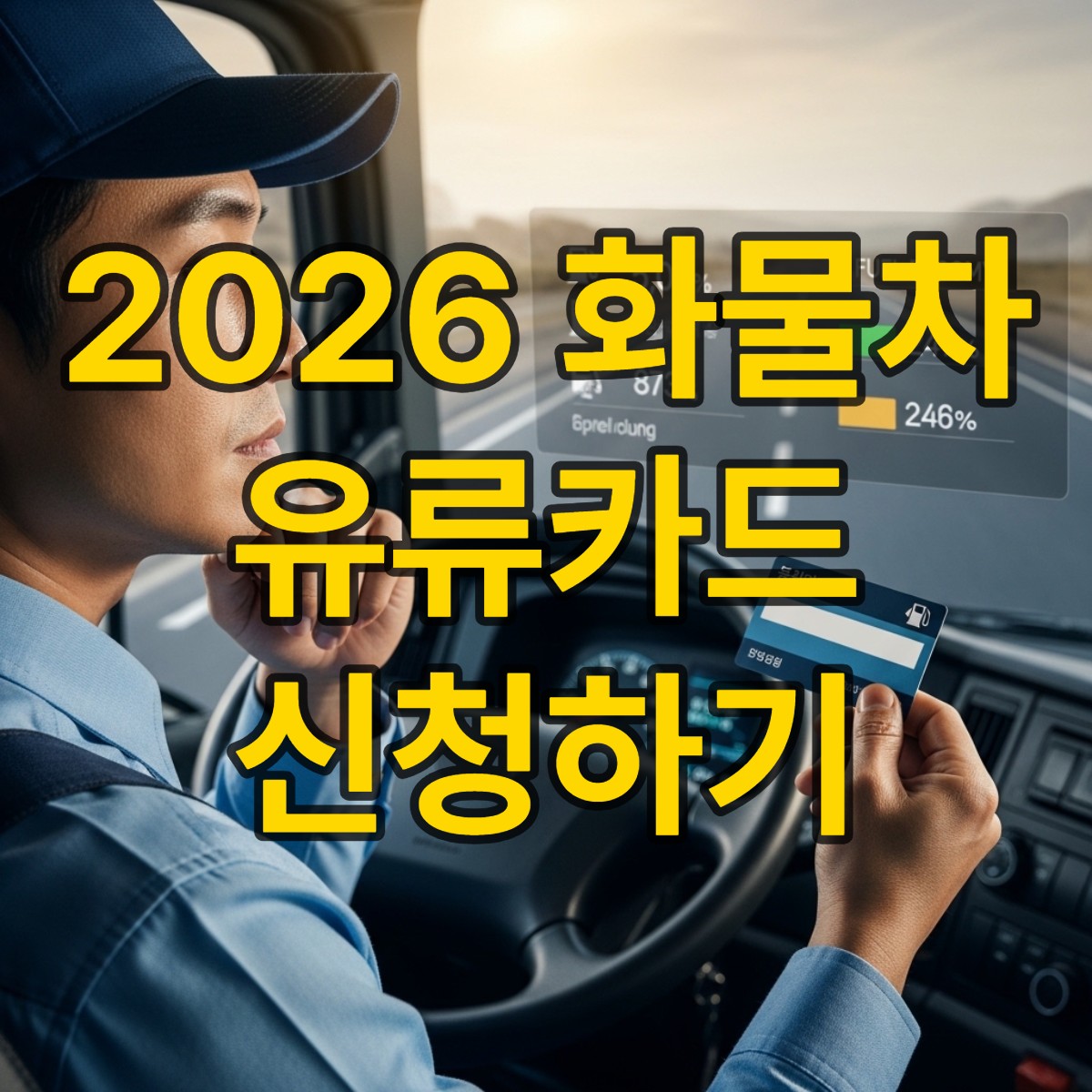 2026 화물차 유류카드 신청하기