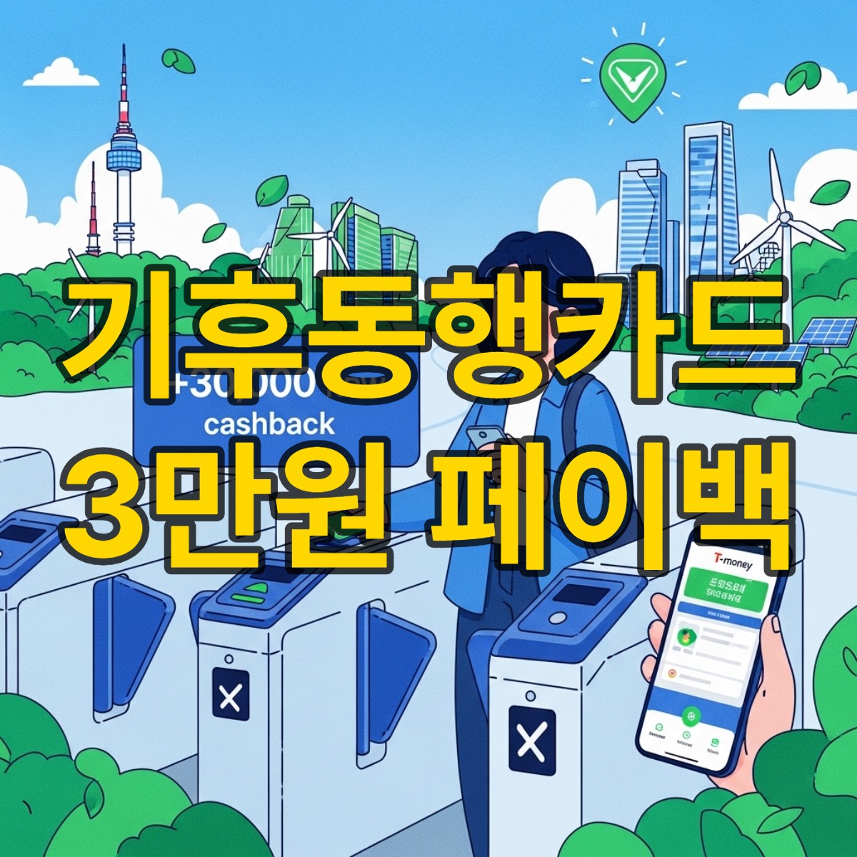 기후동행카드 월 3만원 페이백 이벤트