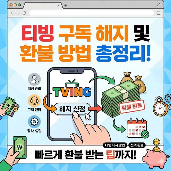 티빙 구독해지