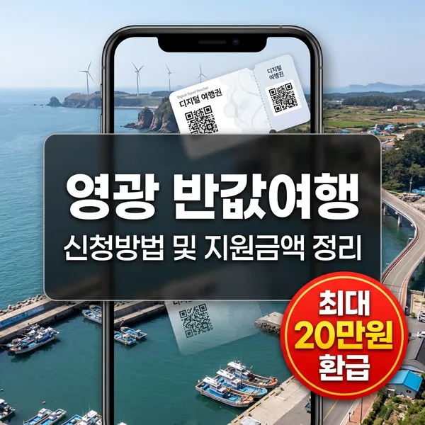 영광 반값여행 신청방법 및 지원금액 정리