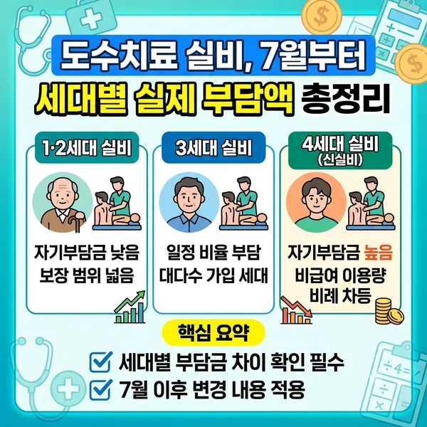 도수치료 실비 얼마 나오나