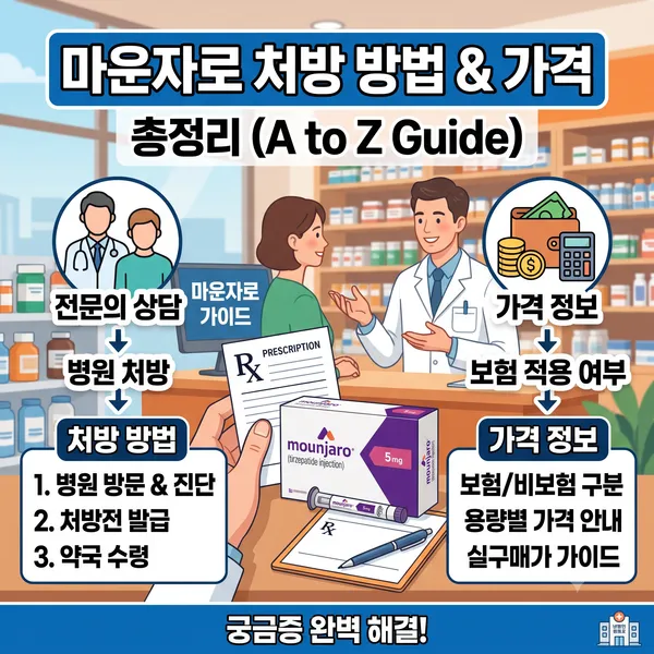 마운자로 처방 방법과 가격