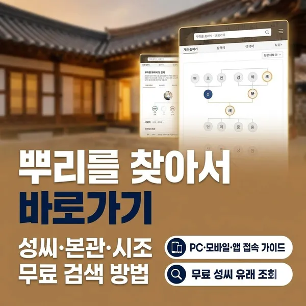 2026년 조상땅 찾기 서비스 신청 방법 및 서류 가이드
