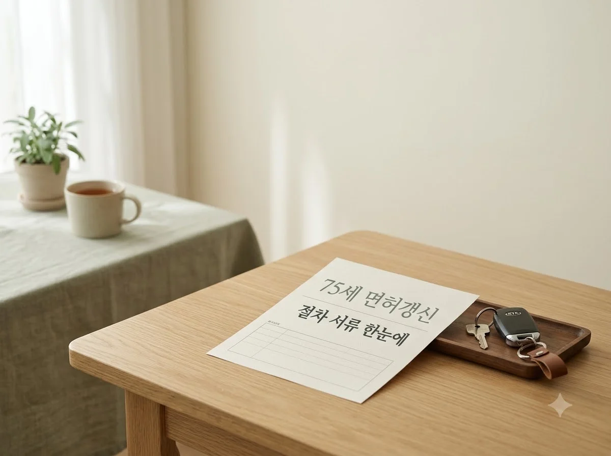 75세 이상 고령운전자 운전면허 갱신 방법 완벽정리 (2026년 기준)