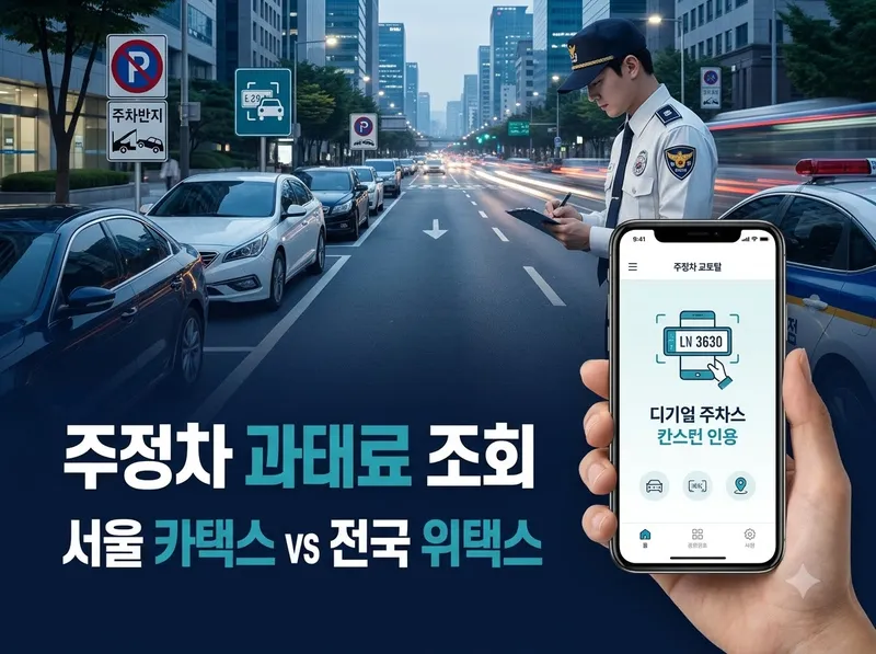 주정차 과태료 조회 방법과 자진납부 감경