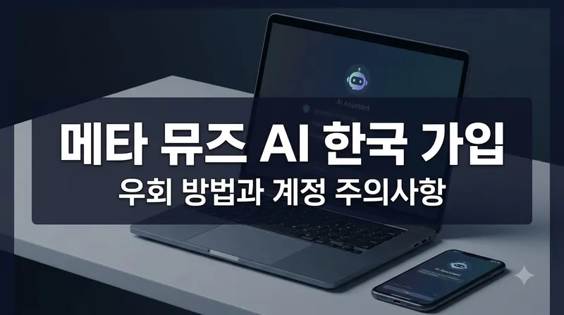 메타 뮤즈 AI 한국 가입 방법과 주의사항 정리